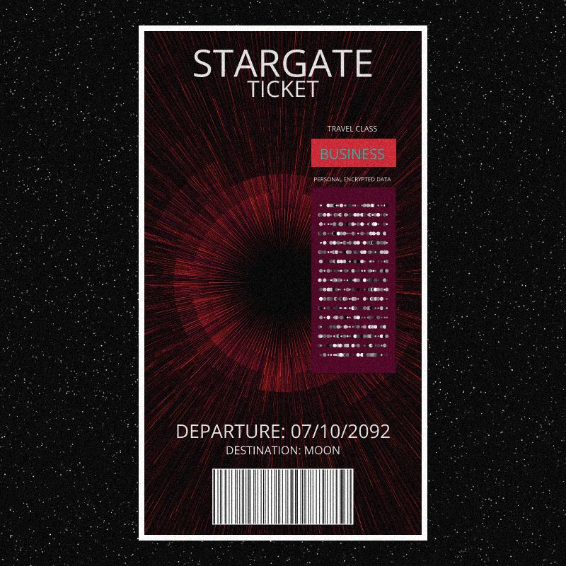 Stargate Ticket | Reboot #64