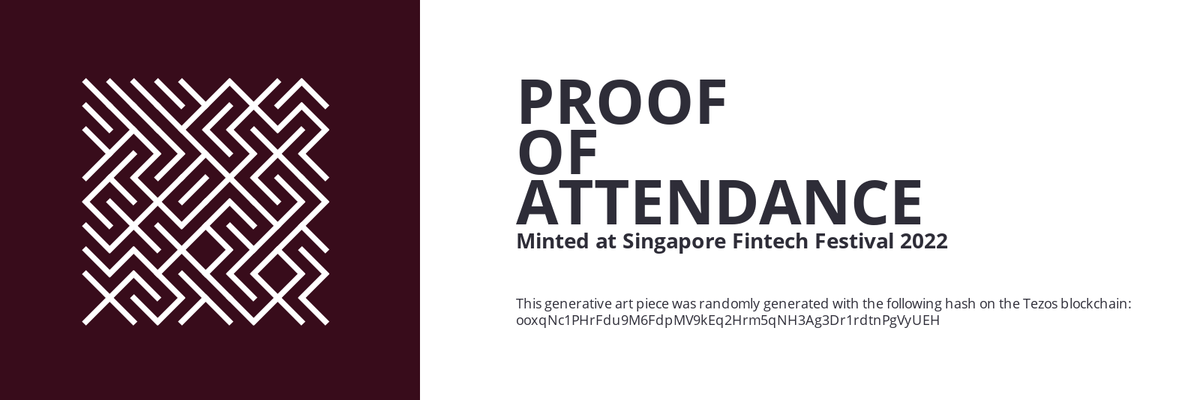 SFF2022 Proof of Attendance Token #1140