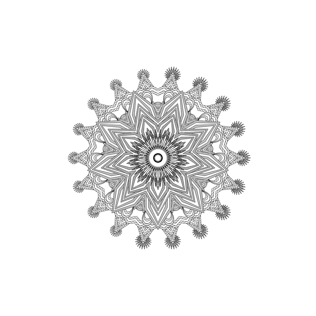 LL21 Mandala #133