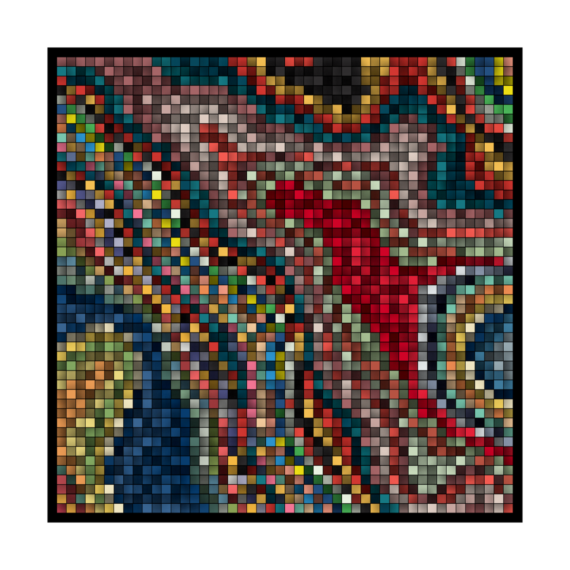 swimming pool mosaic #13