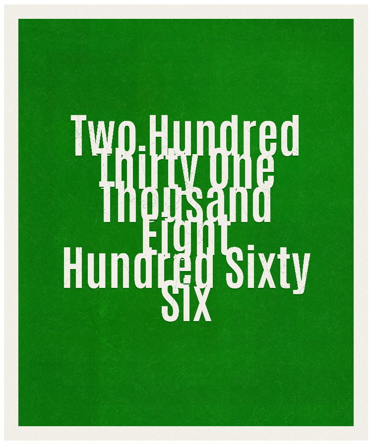 Count #231866