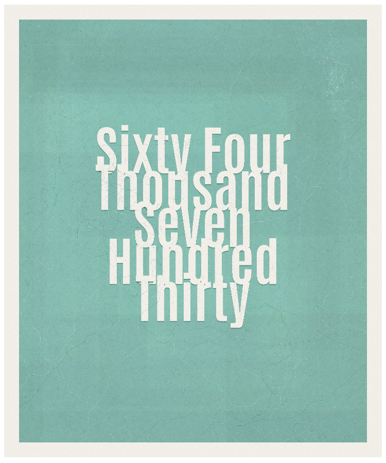 Count #64730