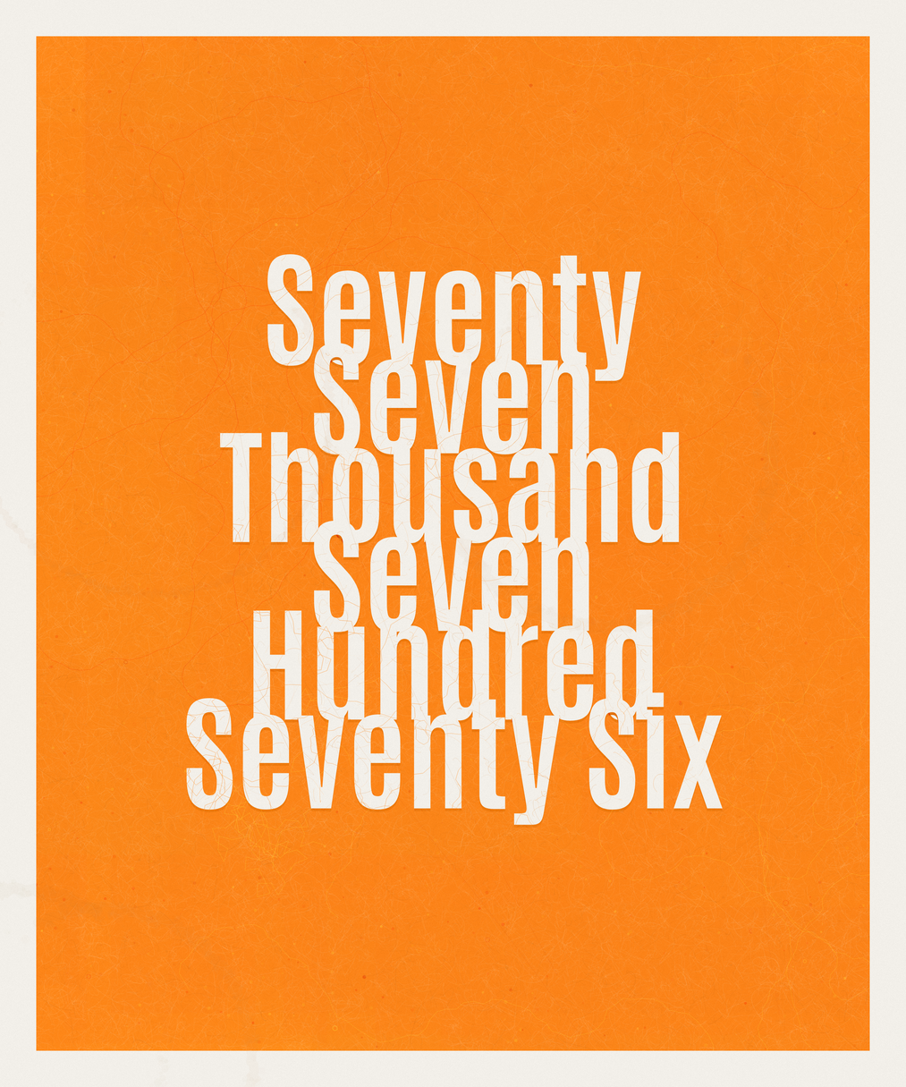 Count #77776