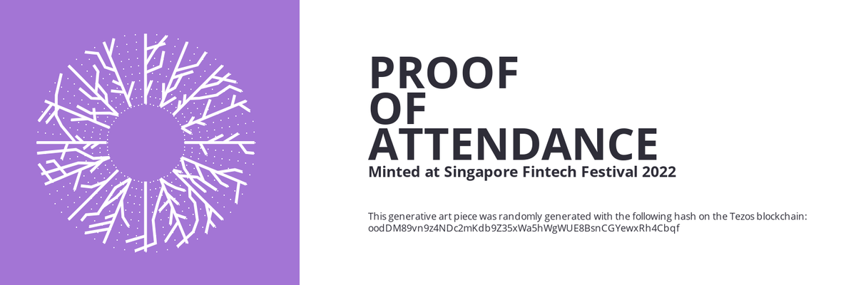 SFF2022 Proof of Attendance Token #419