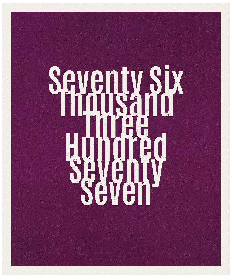 Count #76377