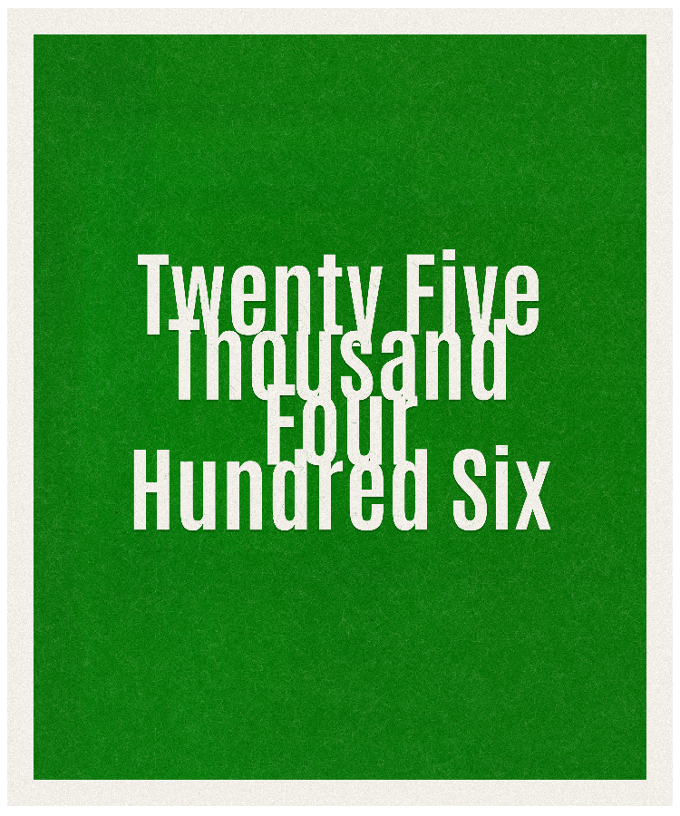 Count #25406