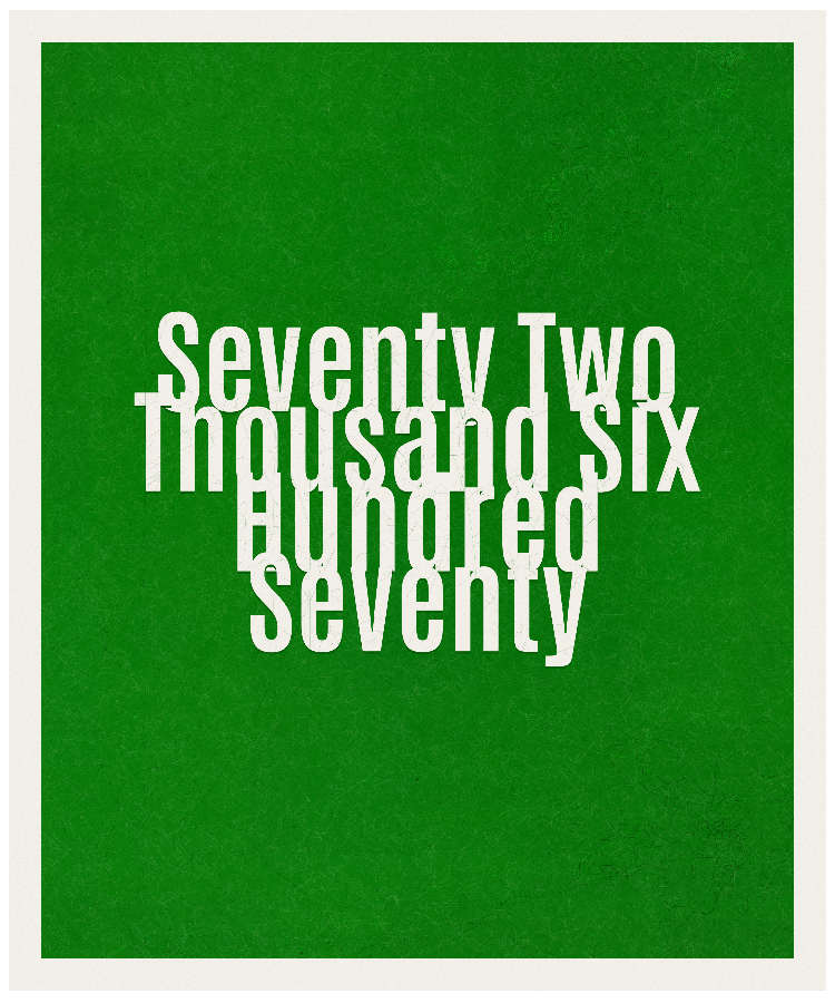 Count #72670