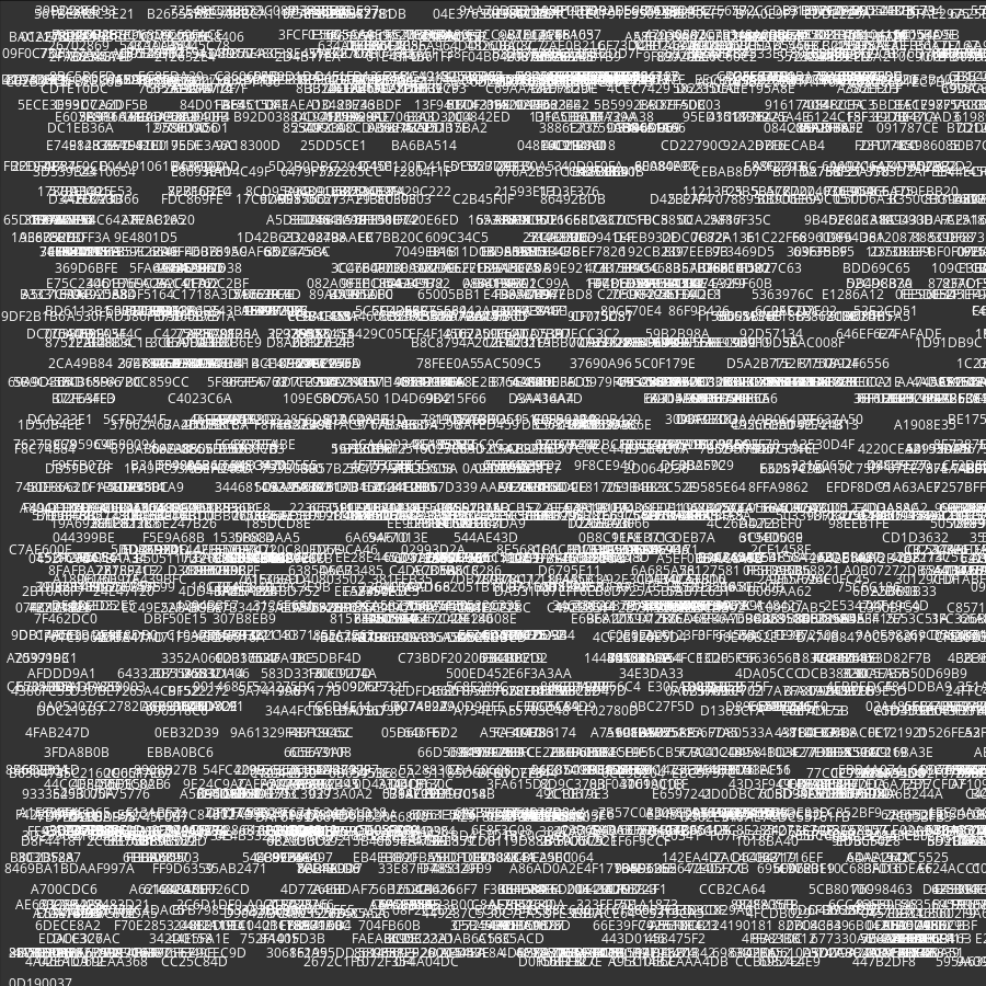 Painting by Random Hexadecimal Numbers #12