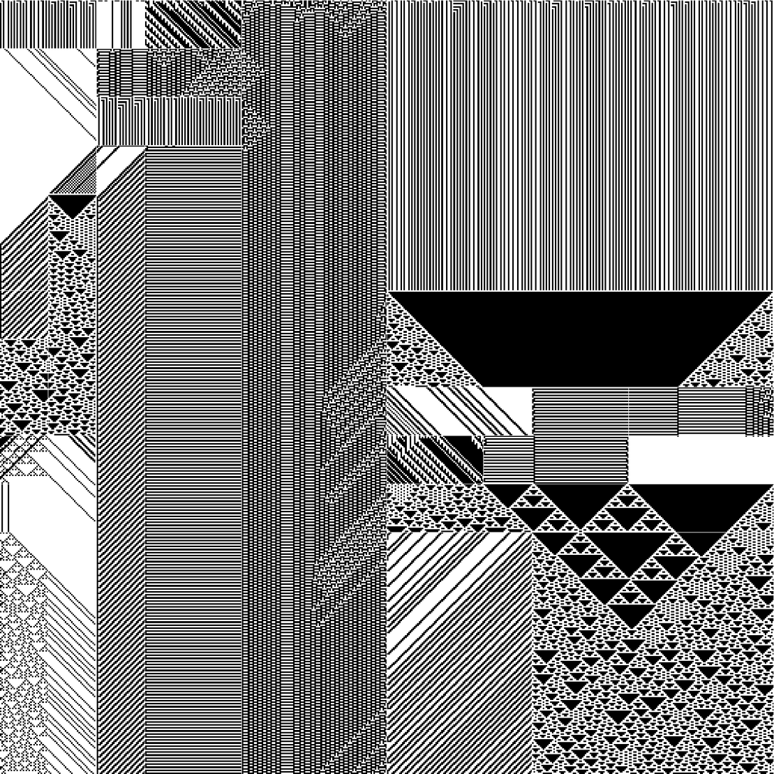 RULES (for Elementary Cellular Automata) #56