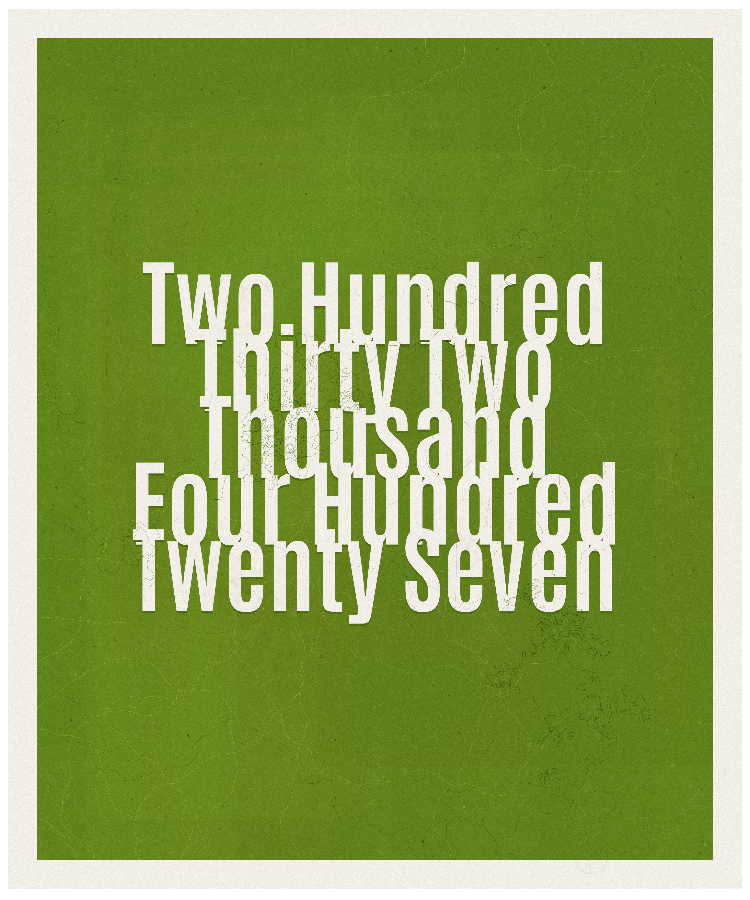 Count #232427