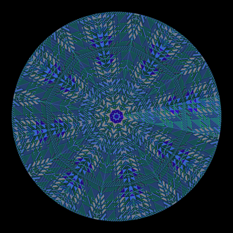 Binary kaleidoscope #72