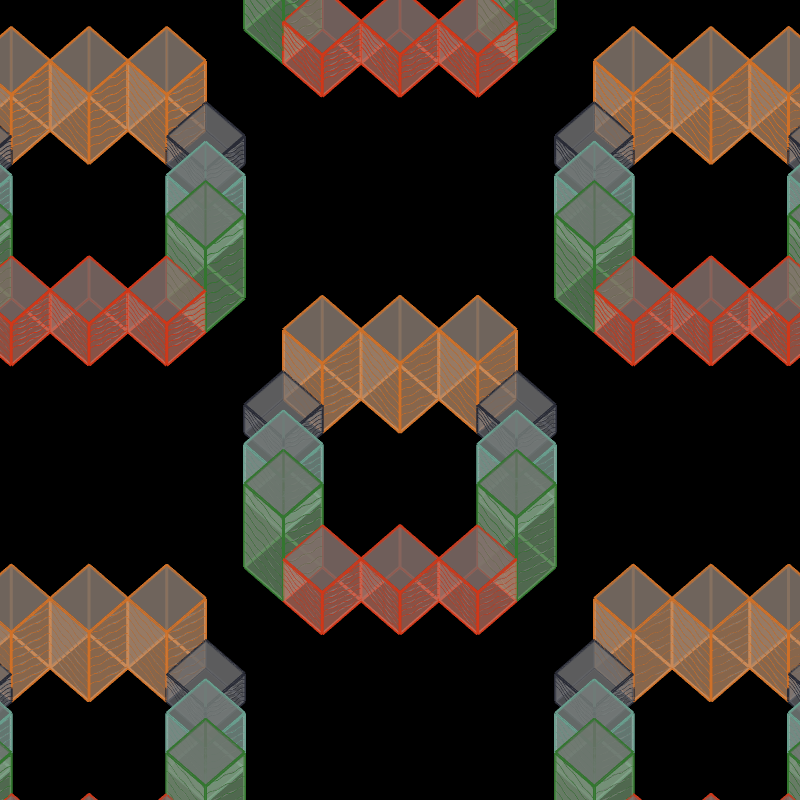 3D Pattern: BLOCK #26