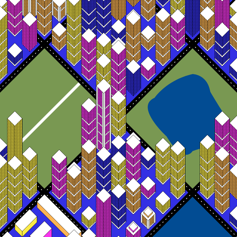 A City from Above #4