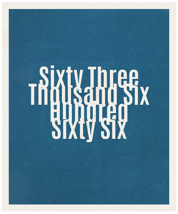 Count #63666