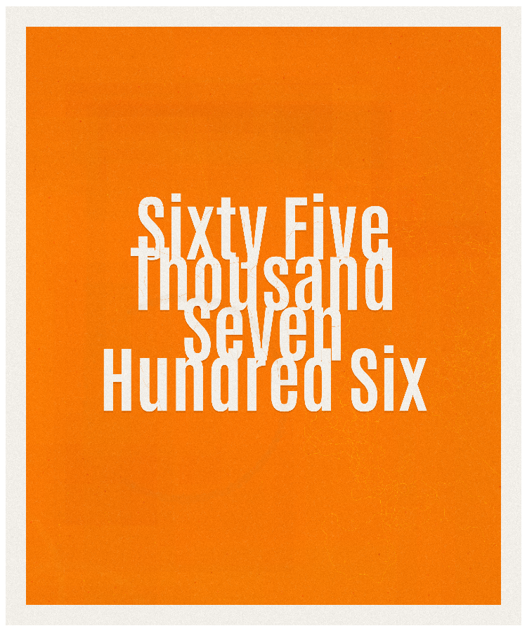 Count #65706