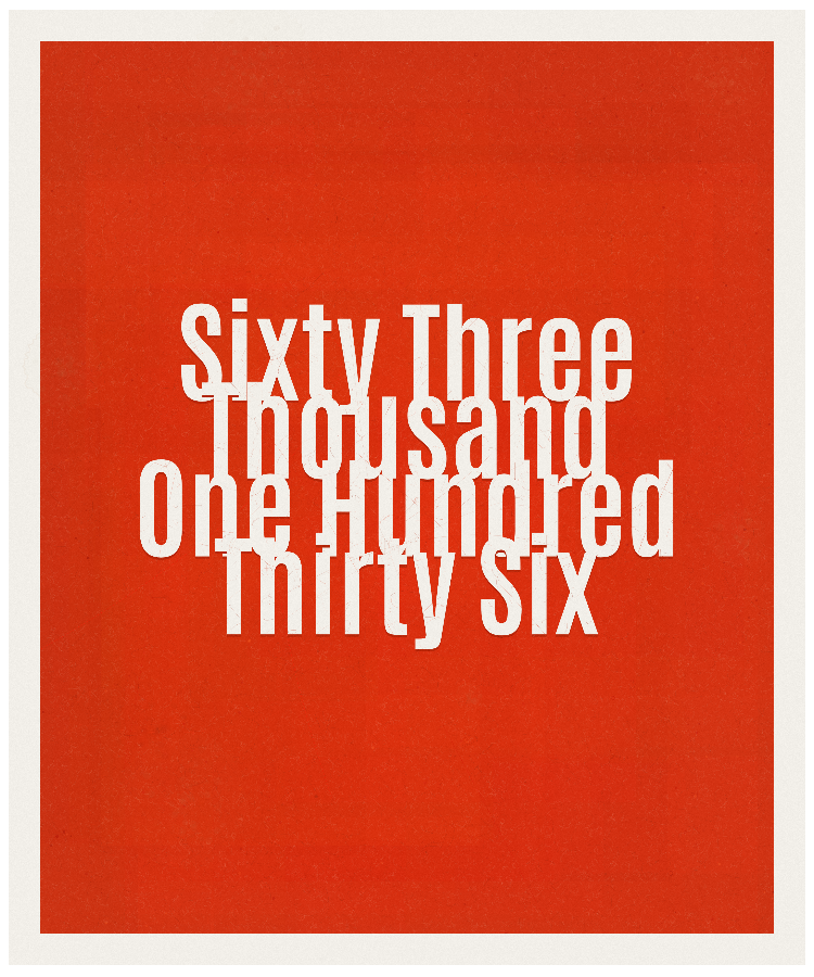 Count #63136
