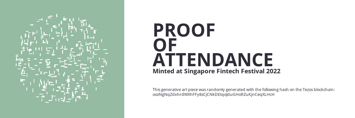 SFF2022 Proof of Attendance Token #953