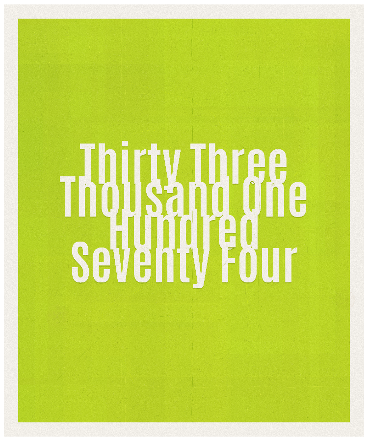 Count #33174