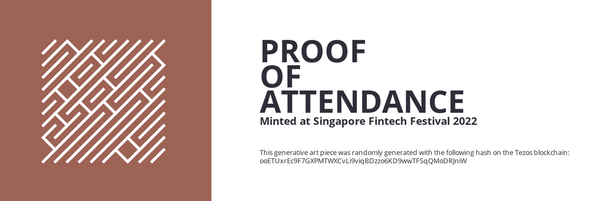 SFF2022 Proof of Attendance Token #843