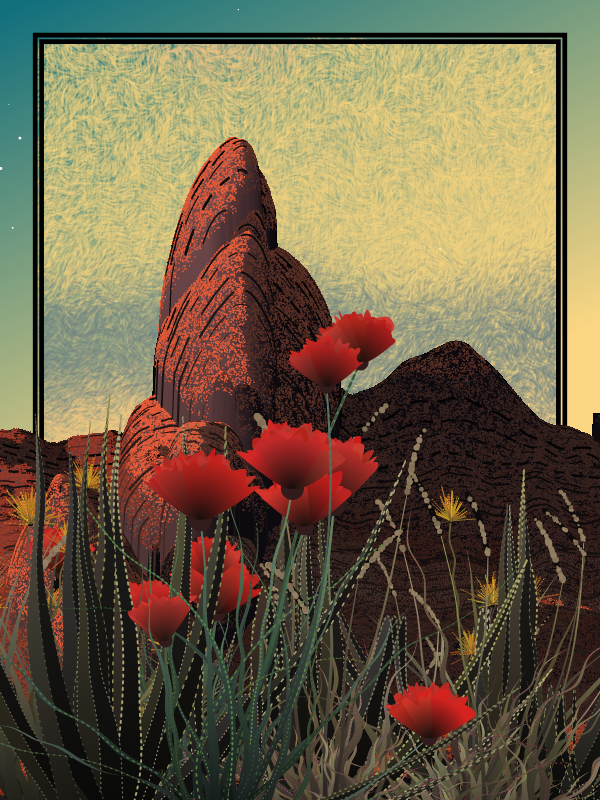 Desert Sun Rising #14