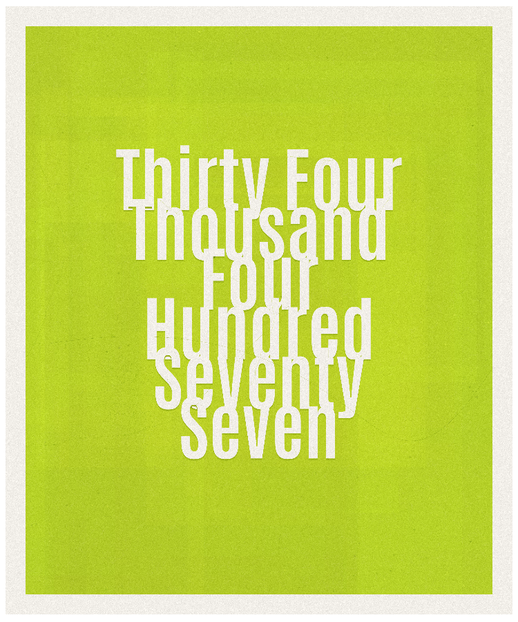 Count #34477