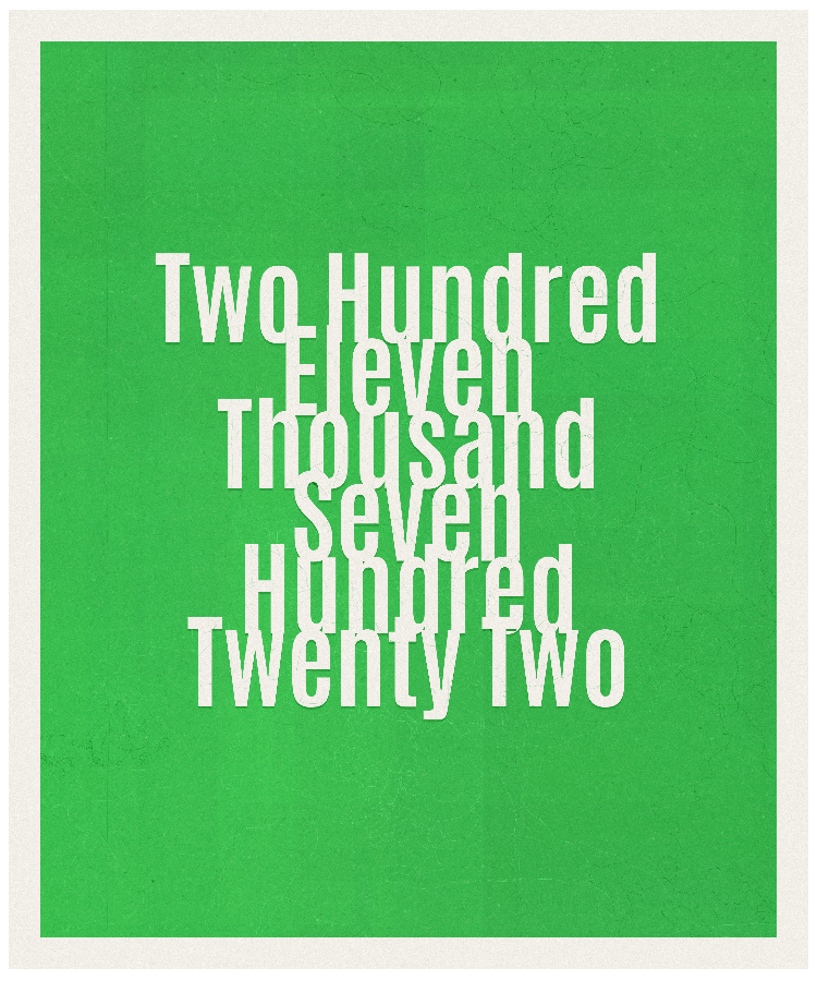 Count #211722