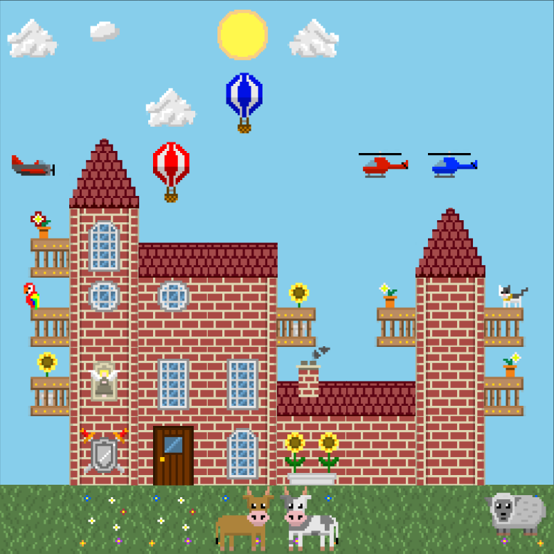 2D Mansion #399