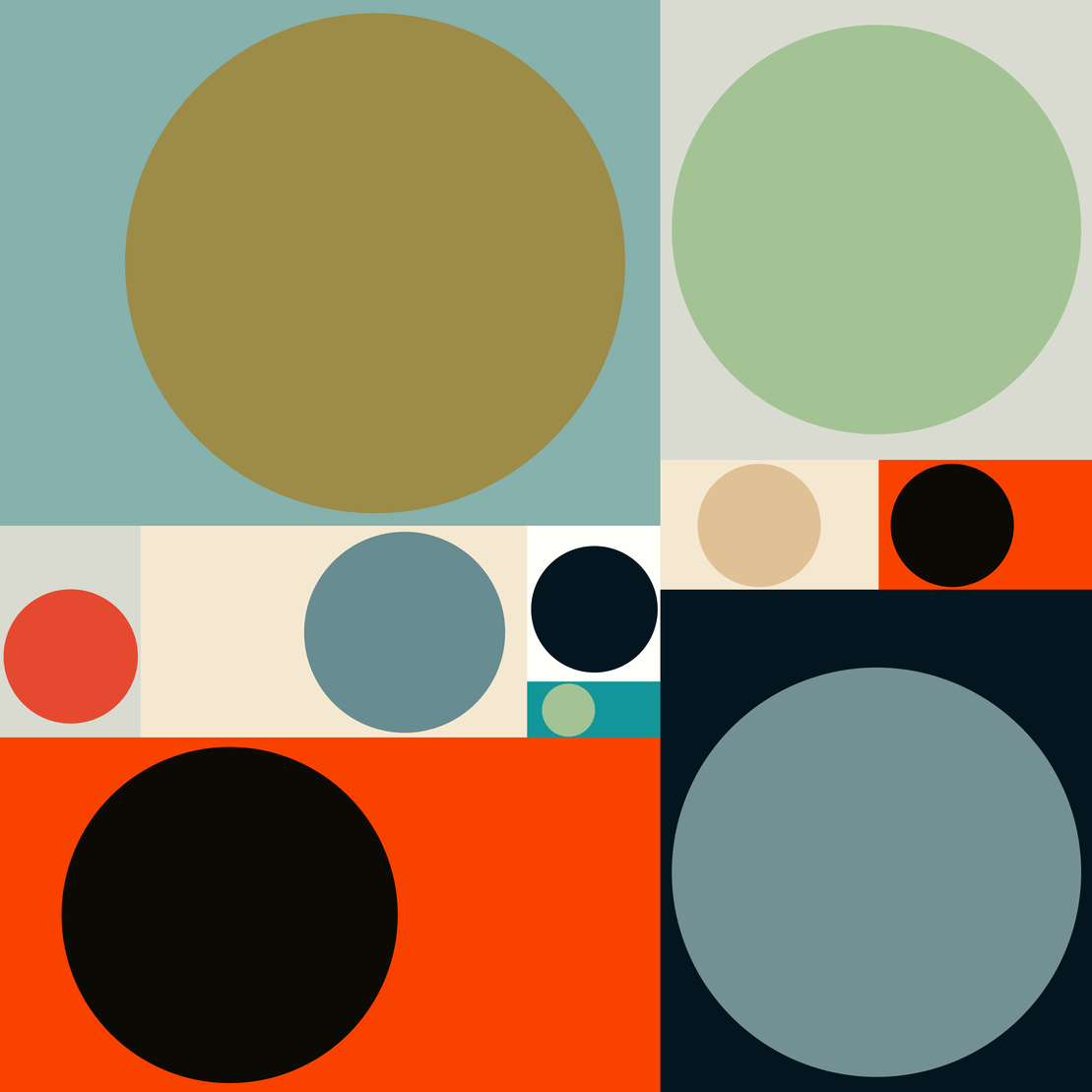 An Increasing Series Of Dots #10