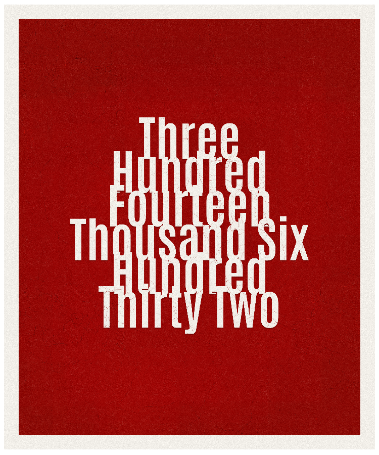 Count #314632