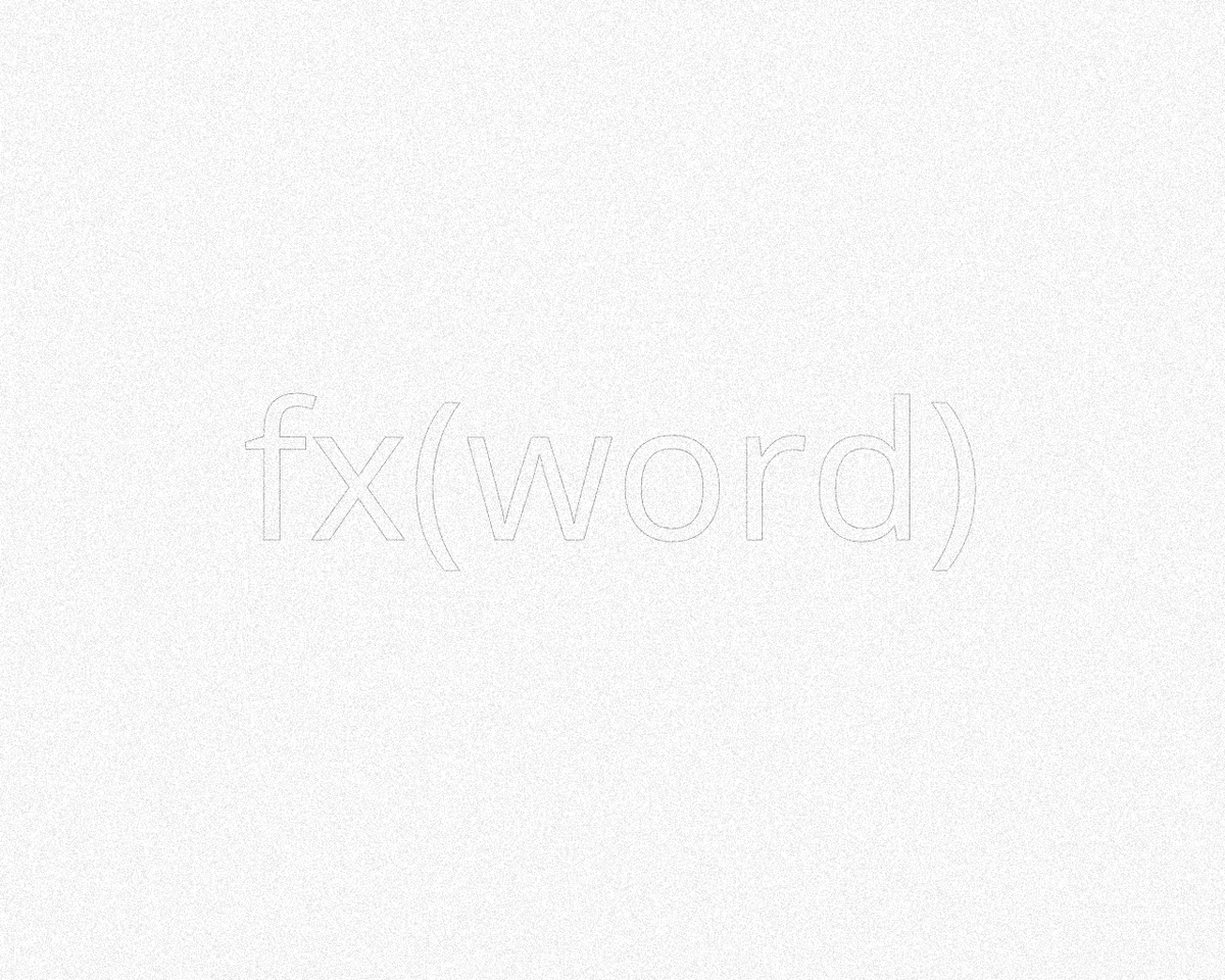 fx(word) #59