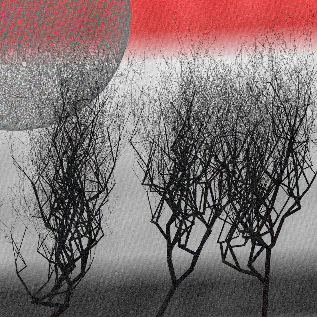 Three dead trees on earth #218