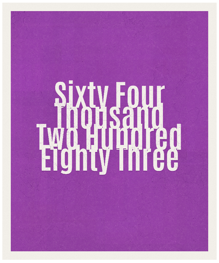 Count #64283