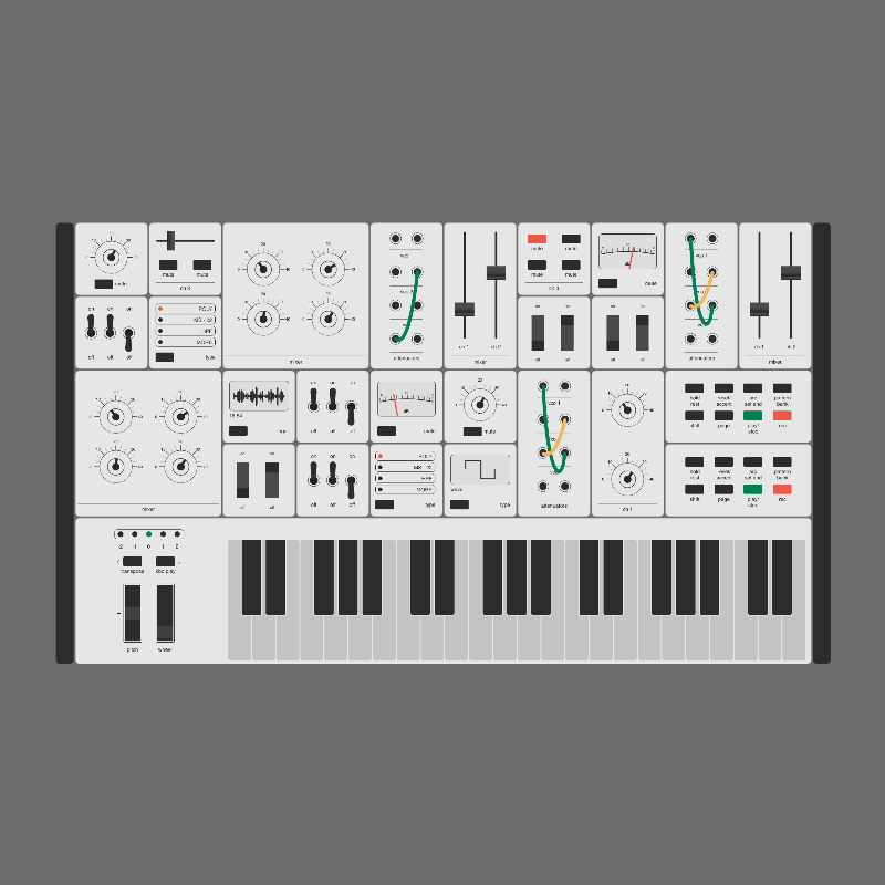 Modular synthesizer #17