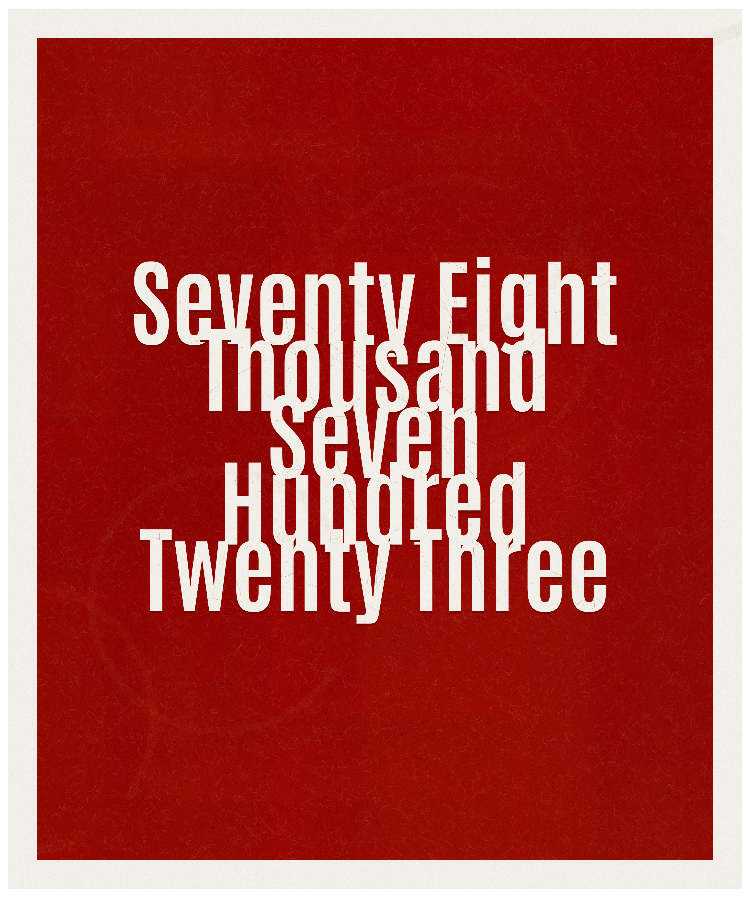 Count #78723