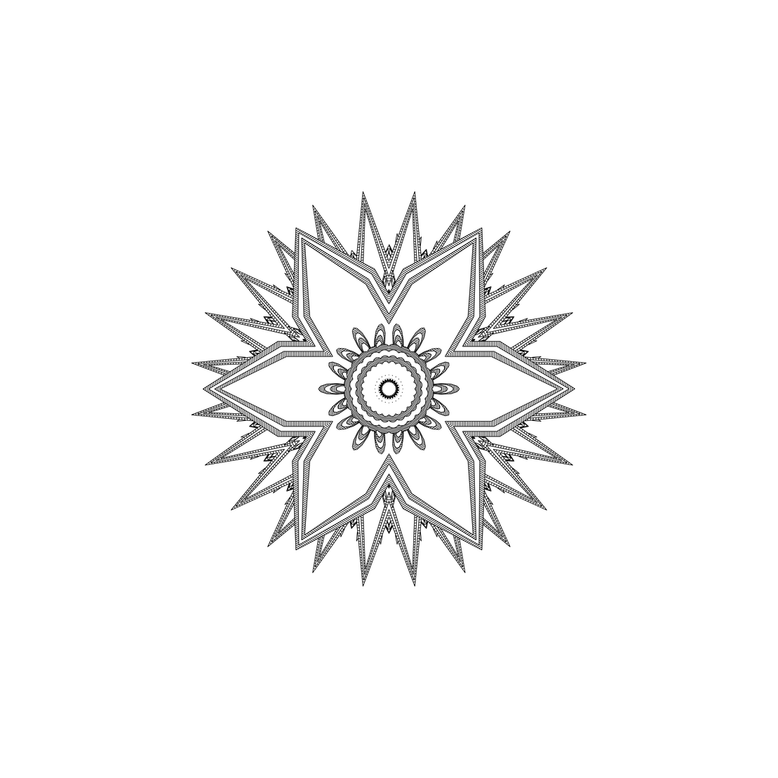 LL21 Mandala #818