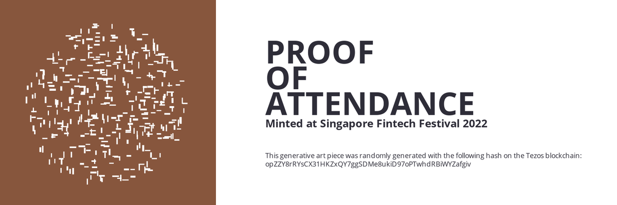 SFF2022 Proof of Attendance Token #1114