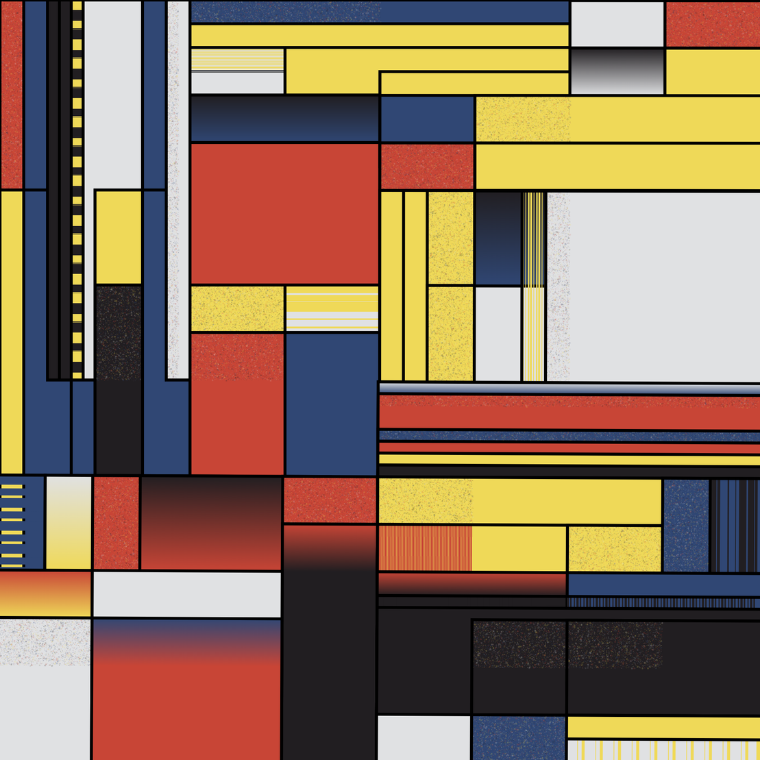 Agricultural Landscapes - Mondrian Edition #13