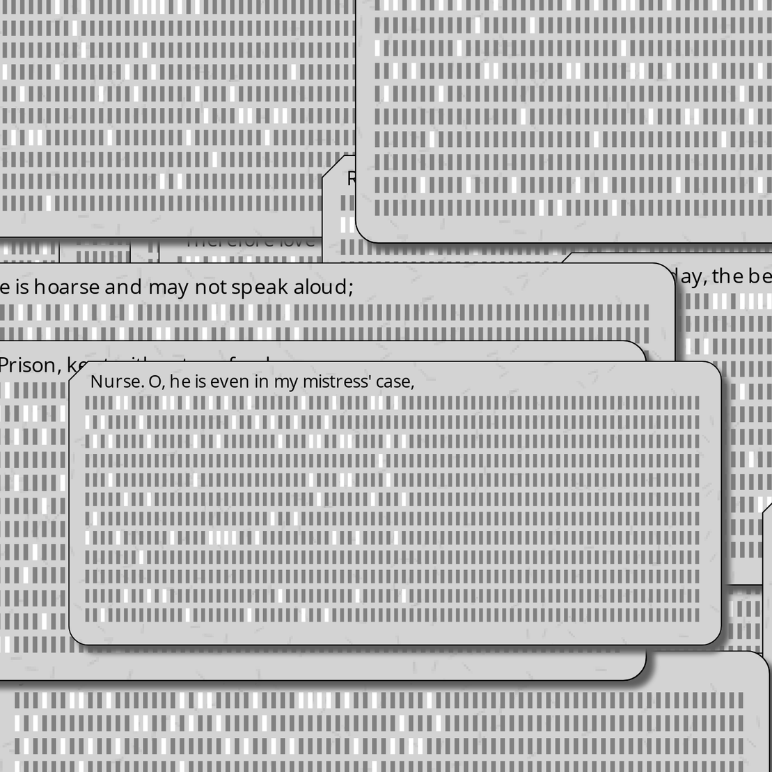 Romeo and Juliet on Punched Cards (Free) #130