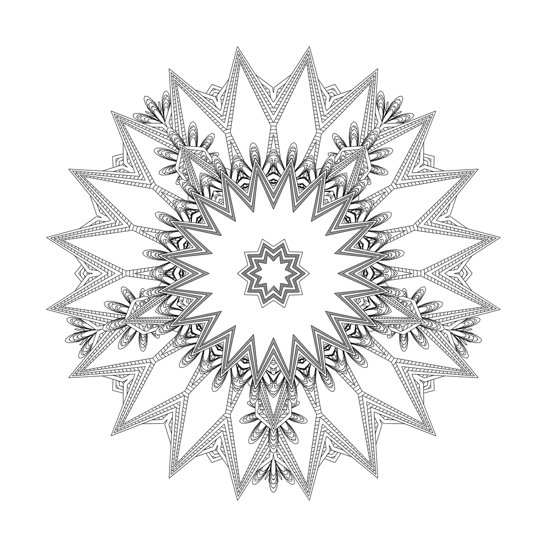 LL21 Mandala #977