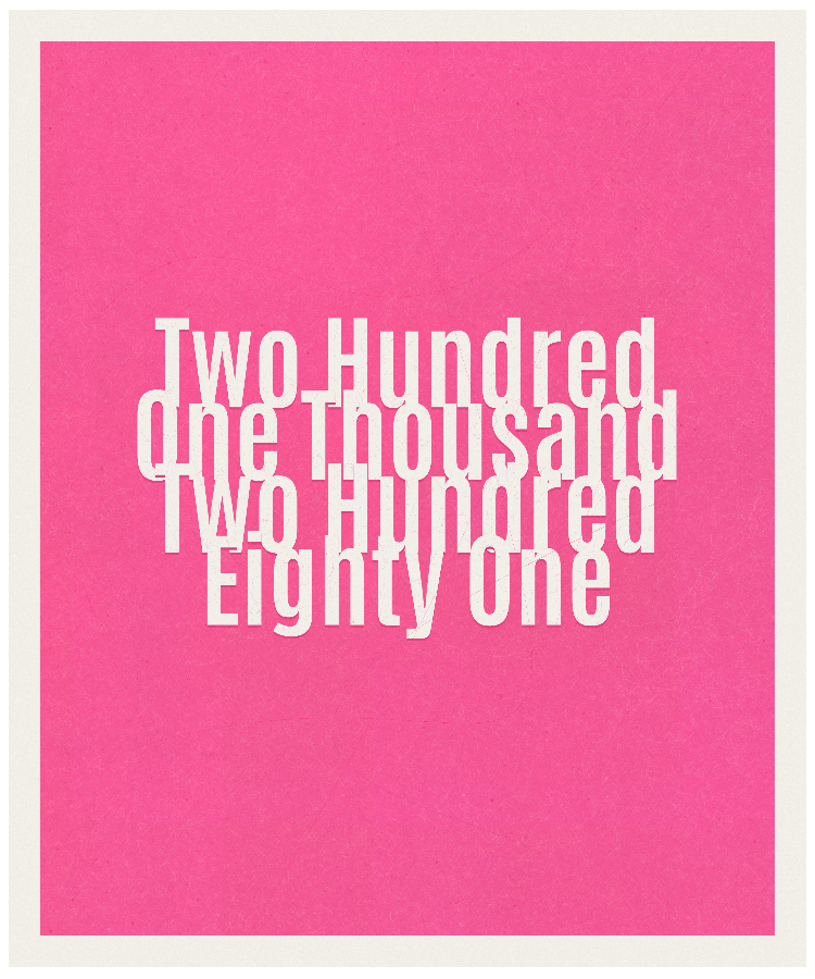 Count #201281