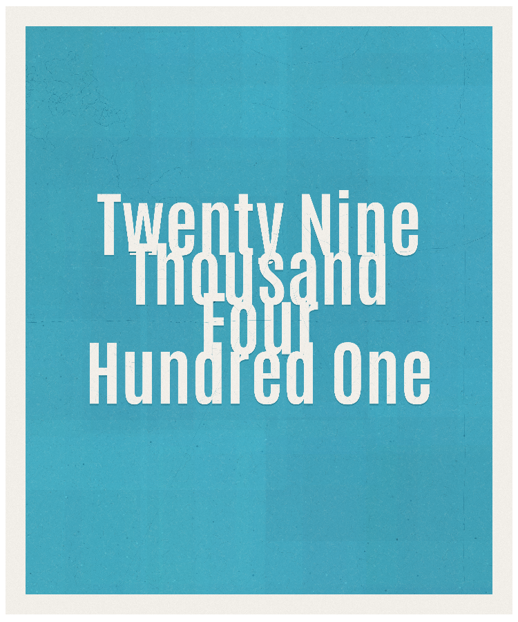 Count #29401