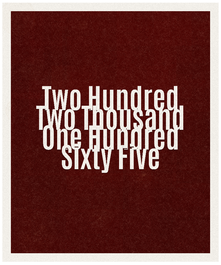Count #202165