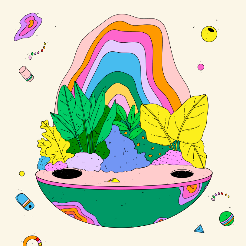 🌈🌴🪐 #76