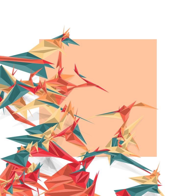 Paradise Birds Generative Series #154