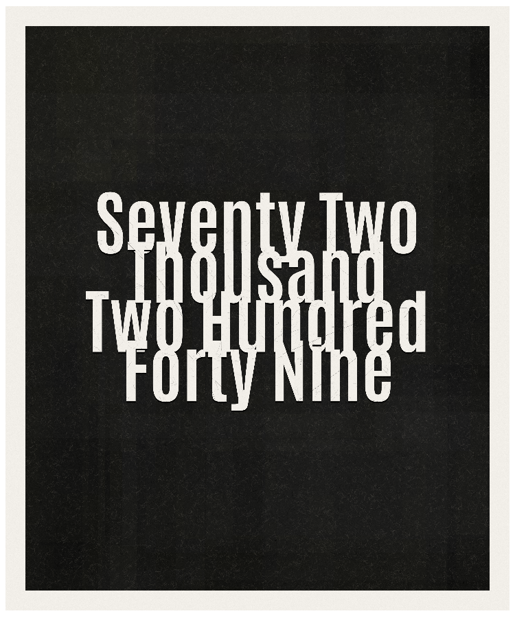 Count #72249