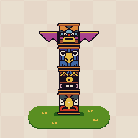 Tiki Totem  #3