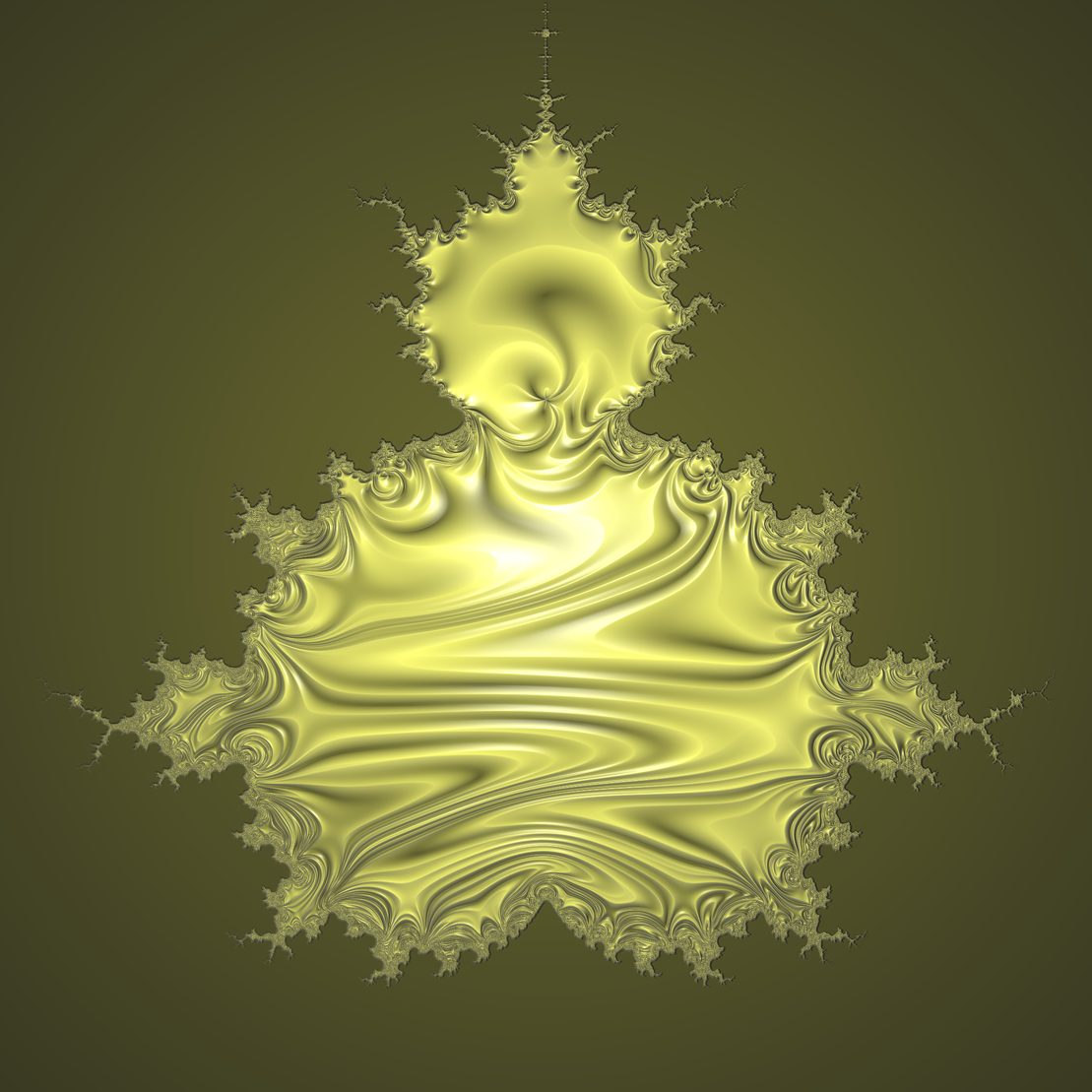 Warped Mandelbrot Fractal #26