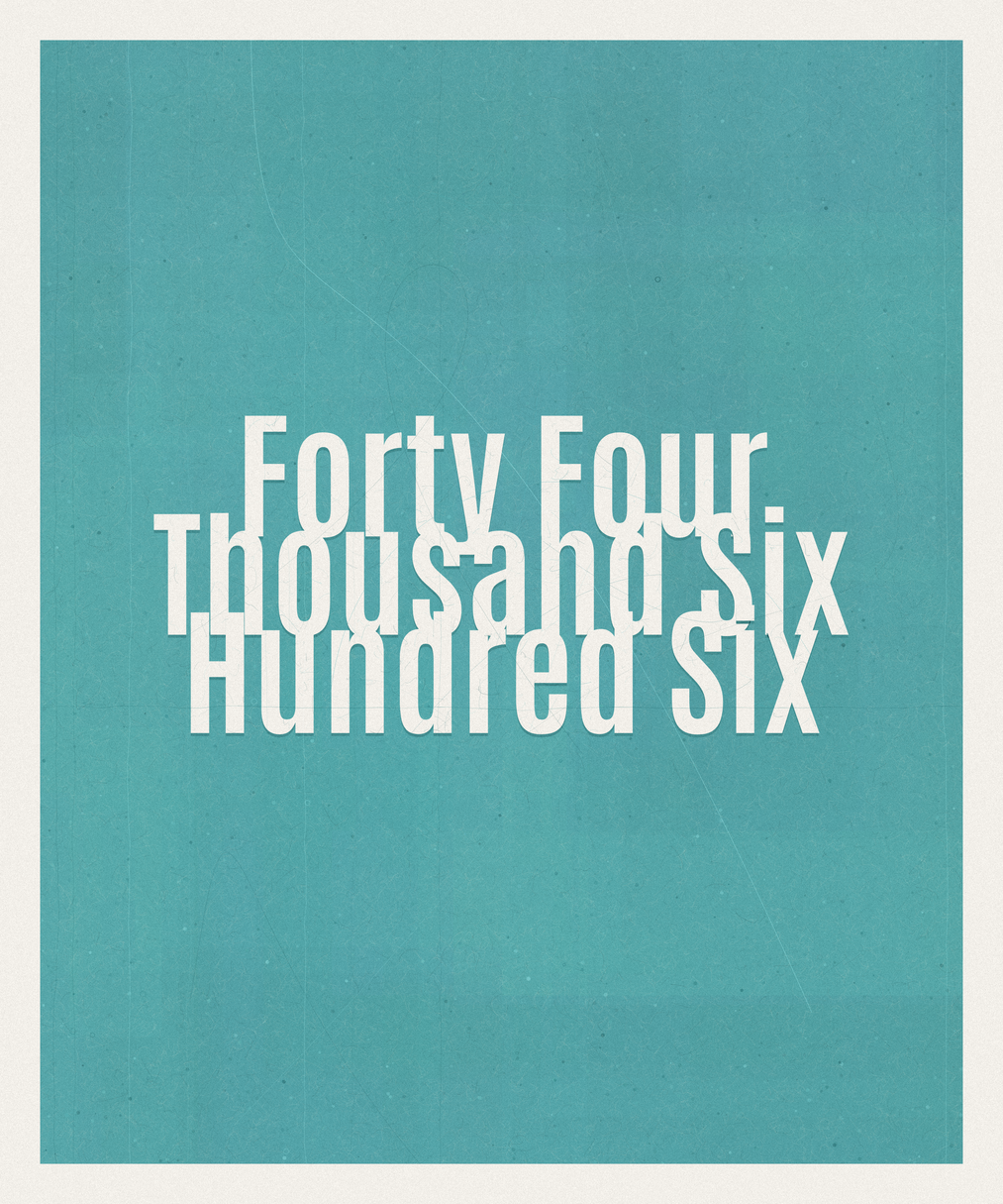 Count #44606