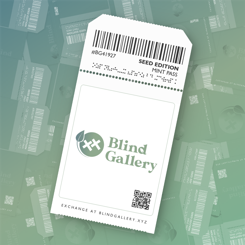 Blind Gallery Mint Pass (Seed Edition) #513