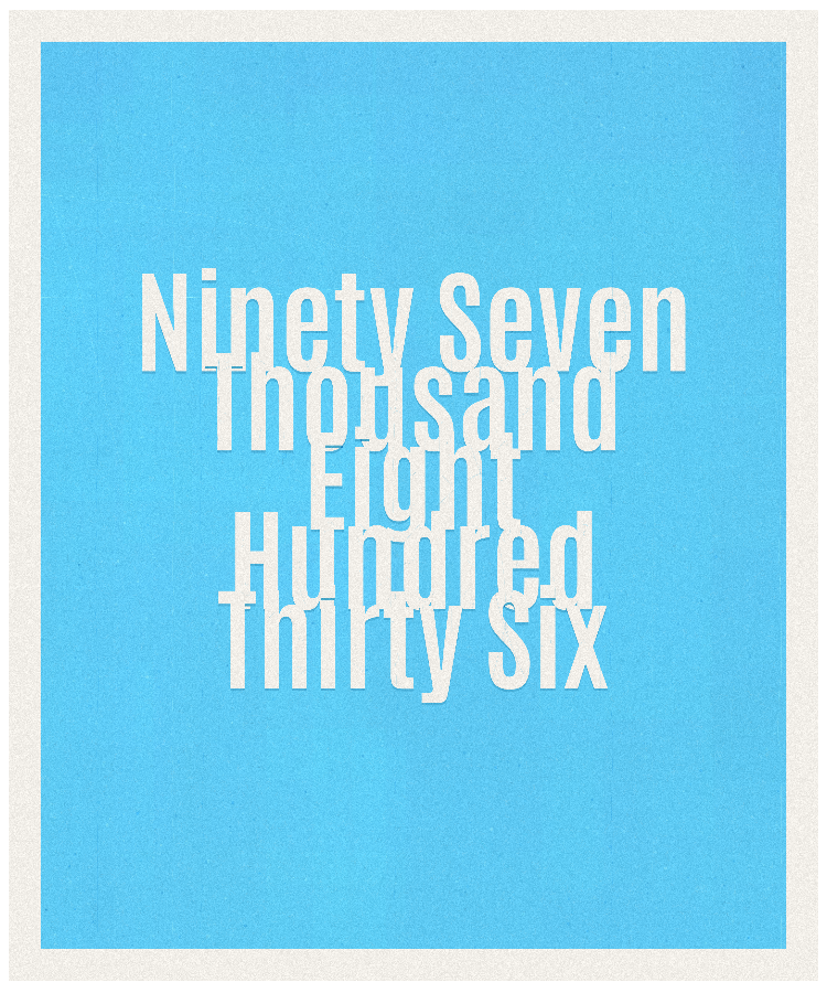 Count #97836